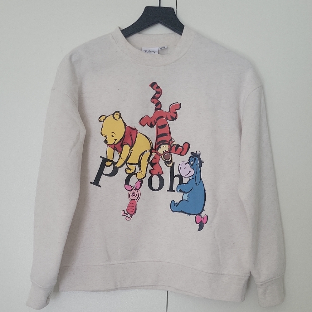 Disney Cream Sweatshirt with Pooh and Friends